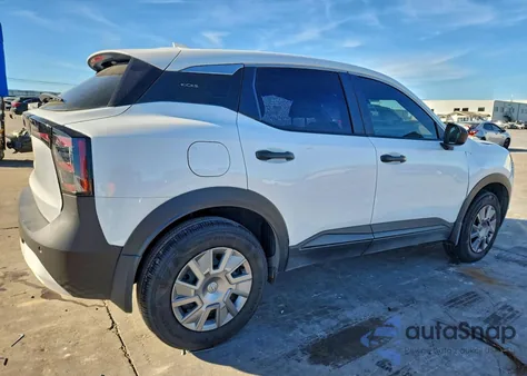 2025 Nissan Kicks S z USA, uszkodzony, nr VIN 3N8AP6BA3SL367994